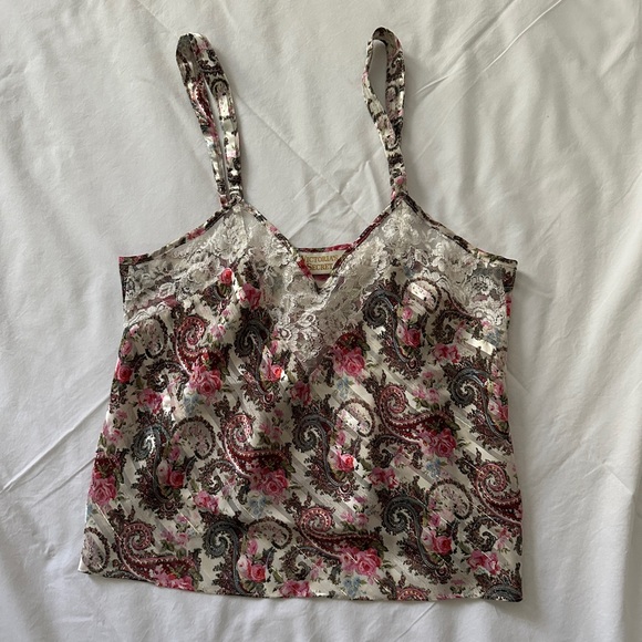 Vintage Victorias Secret Gold Label Cami Negligee Tank Top Size Small - Picture 2 of 4